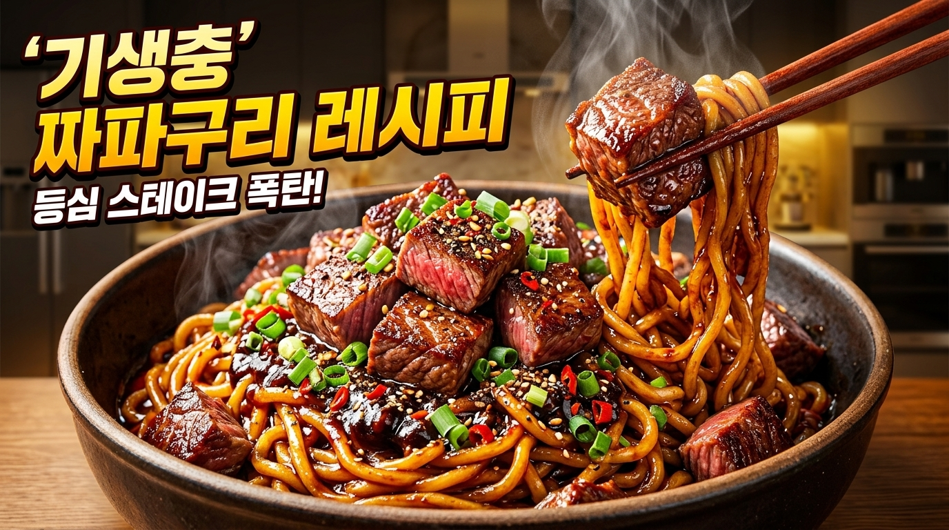 기생충 짜파구리